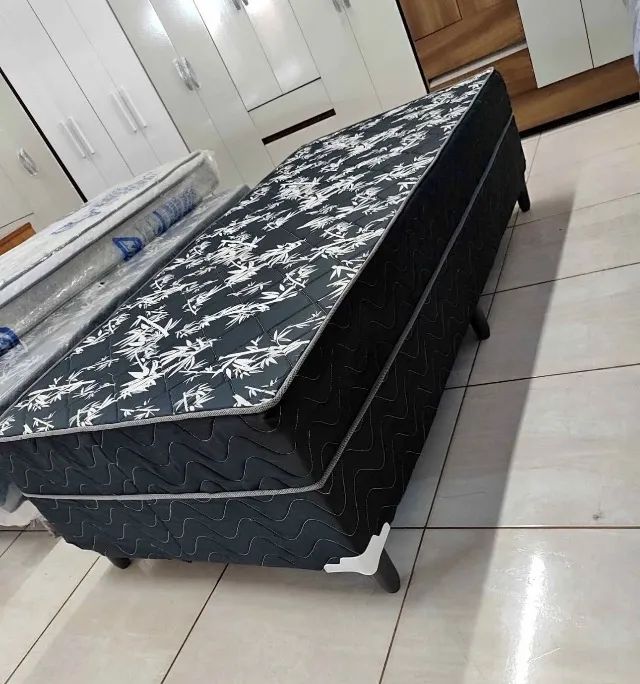CAMA BOX J8 MODELO DE SOLTEIRO MACIA NOVA - PROMOÇÃO 