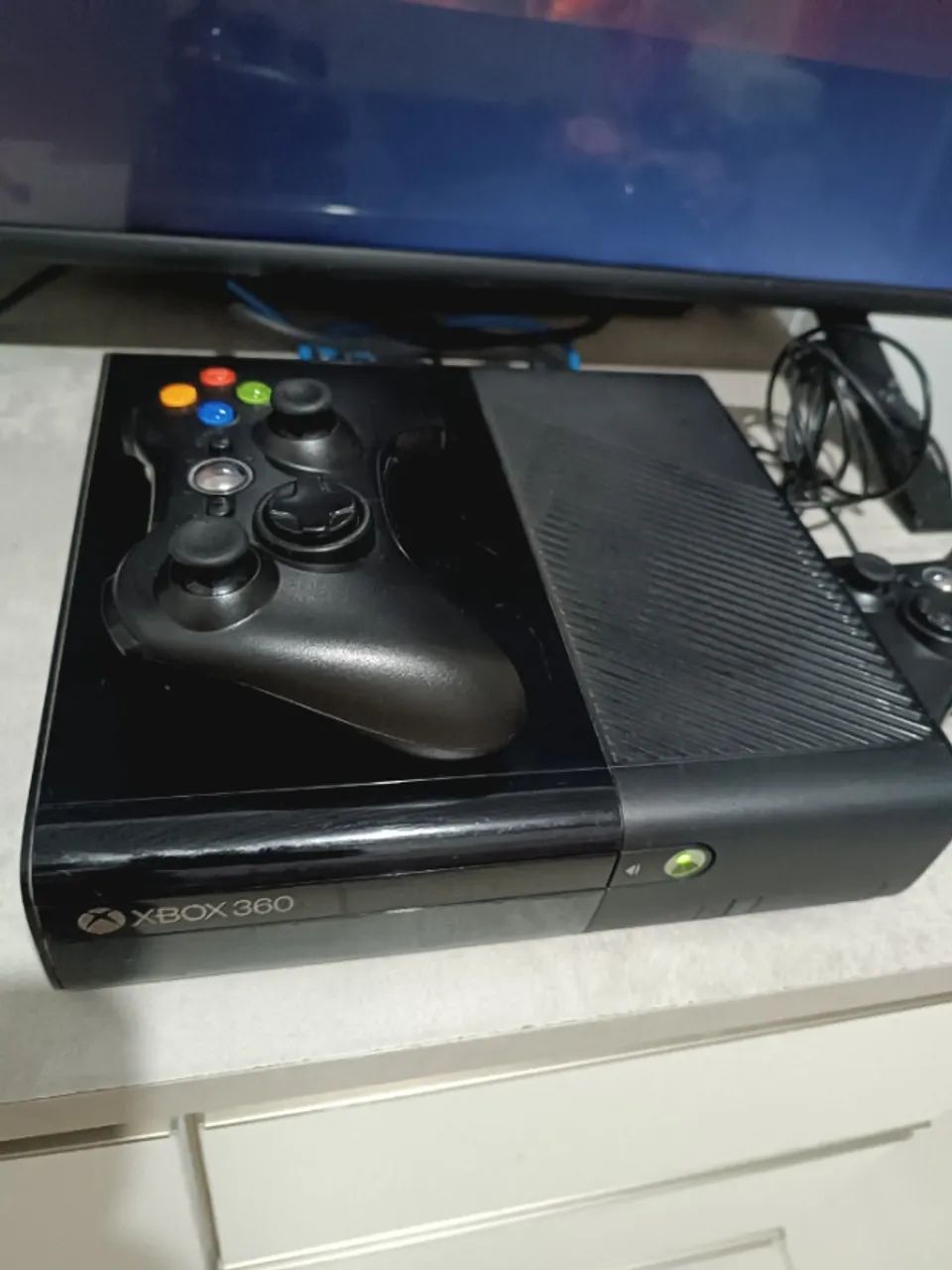 Xbox 360 com 2 controles bloqueado  - Foto 2