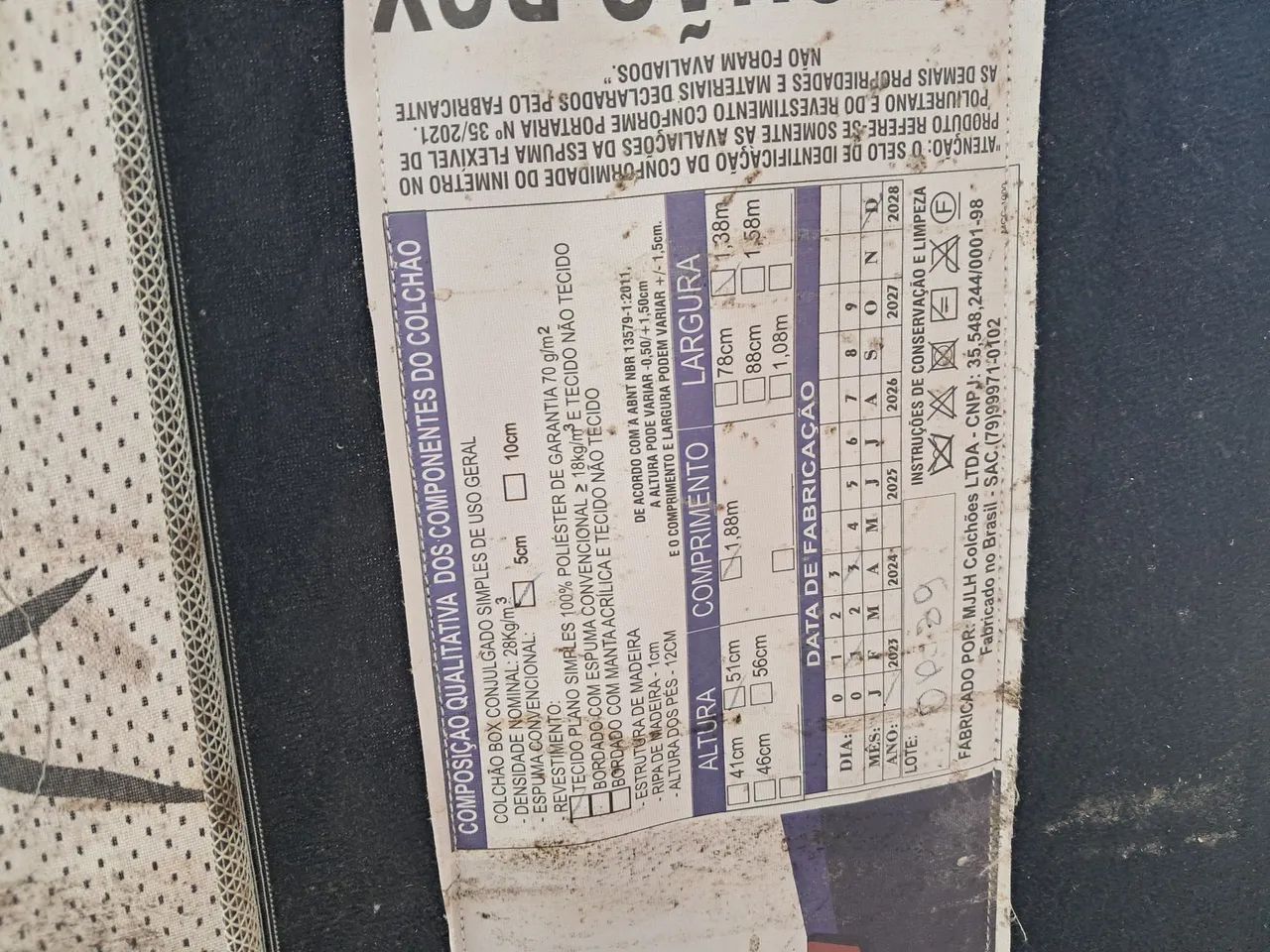 Cama box em otimo estado  - Foto 2