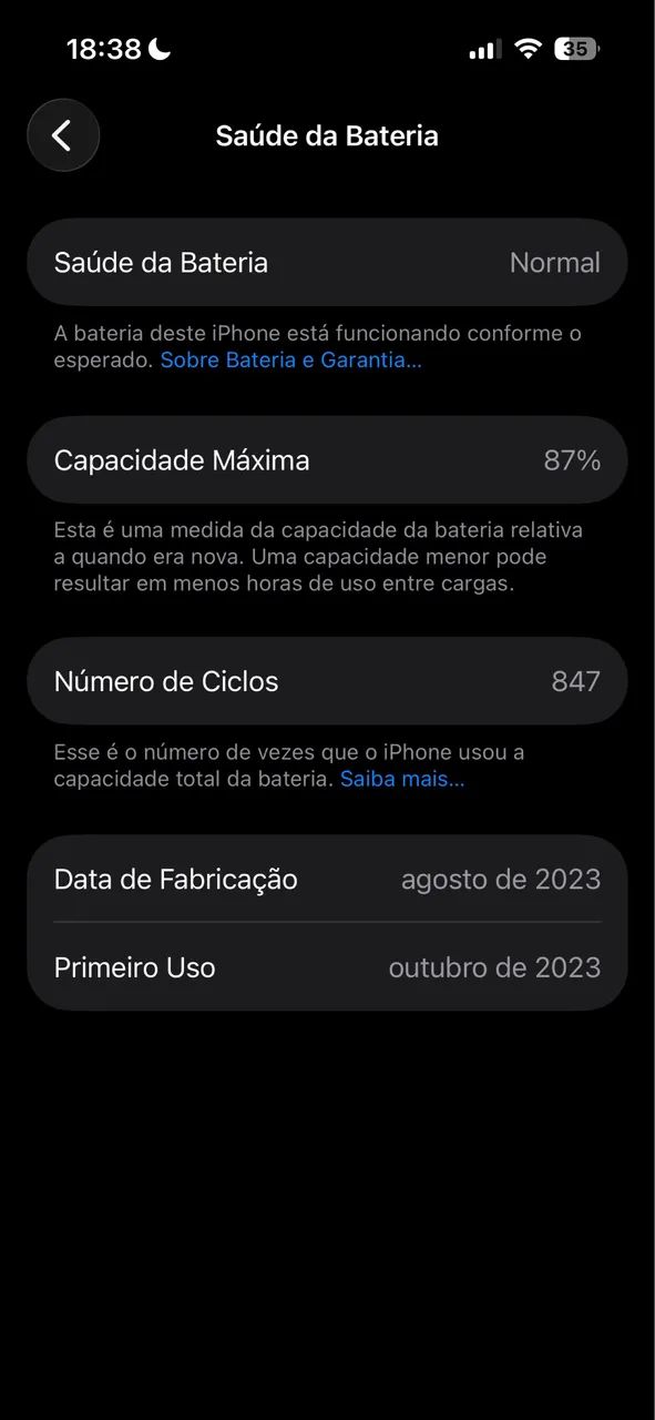 iPhone 15 pro 256gb semi novo - Foto 3