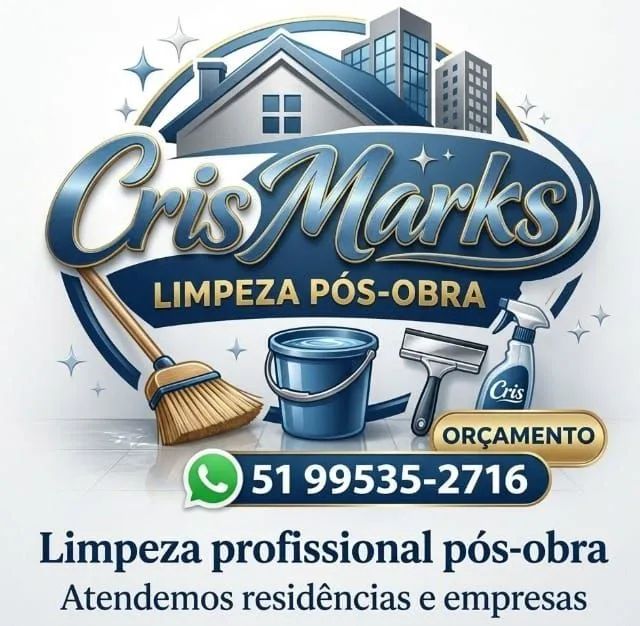 Limpeza pós obra.