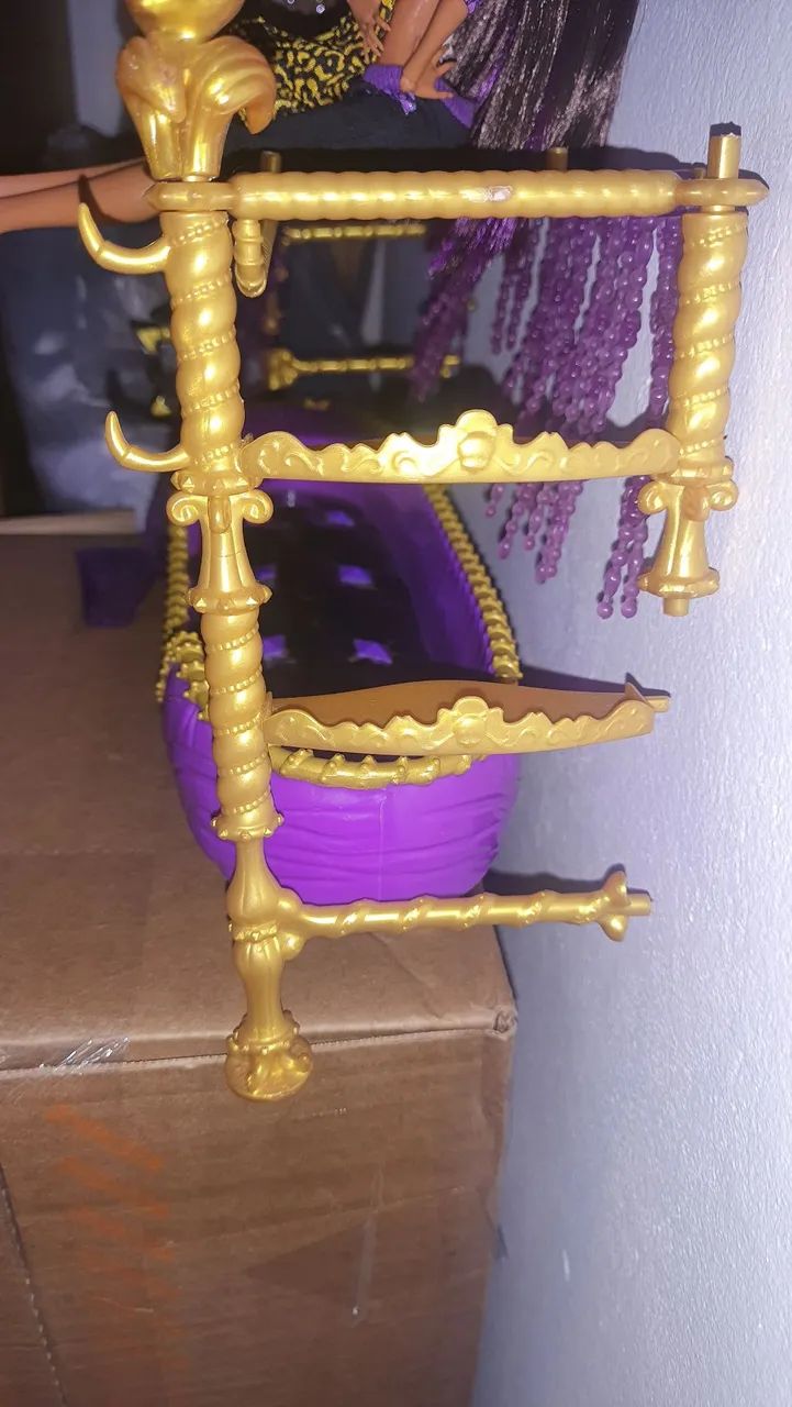 Bonecas Monster High Clawdeen's Wolf Dead Tired com playsets - Foto 5