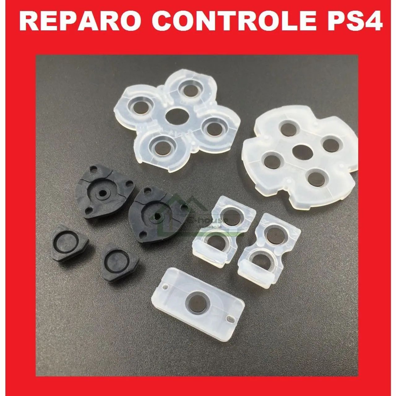 Kit de borracha Para Ps4  - Foto 3