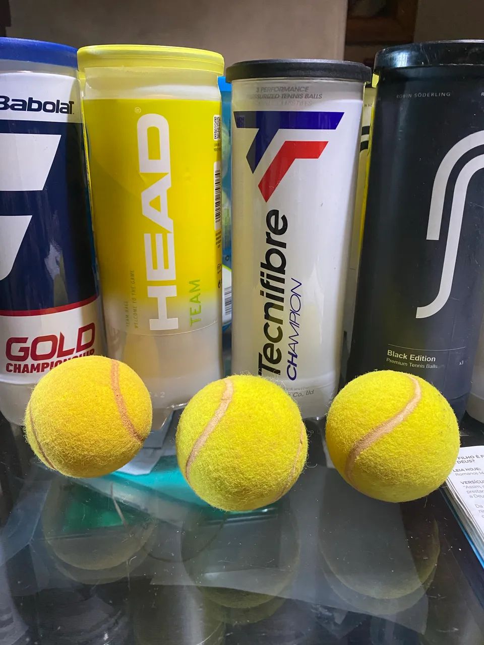 Vendo 45 bolas de tênis para pet - Foto 3