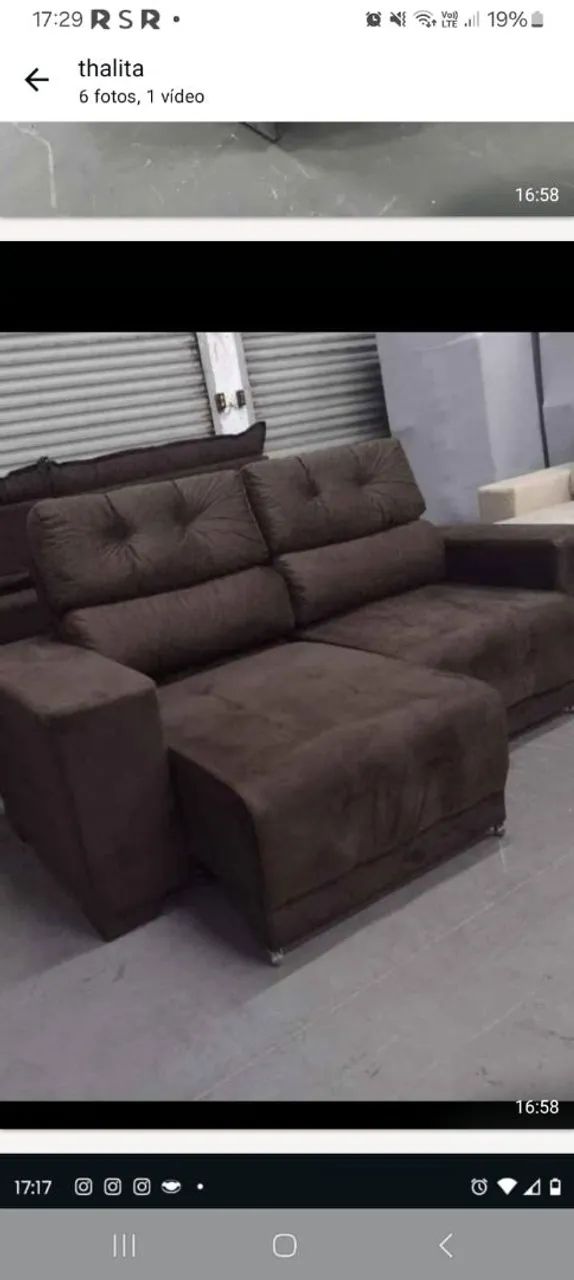 Sofá retrátil a pronta entrega  - Foto 3