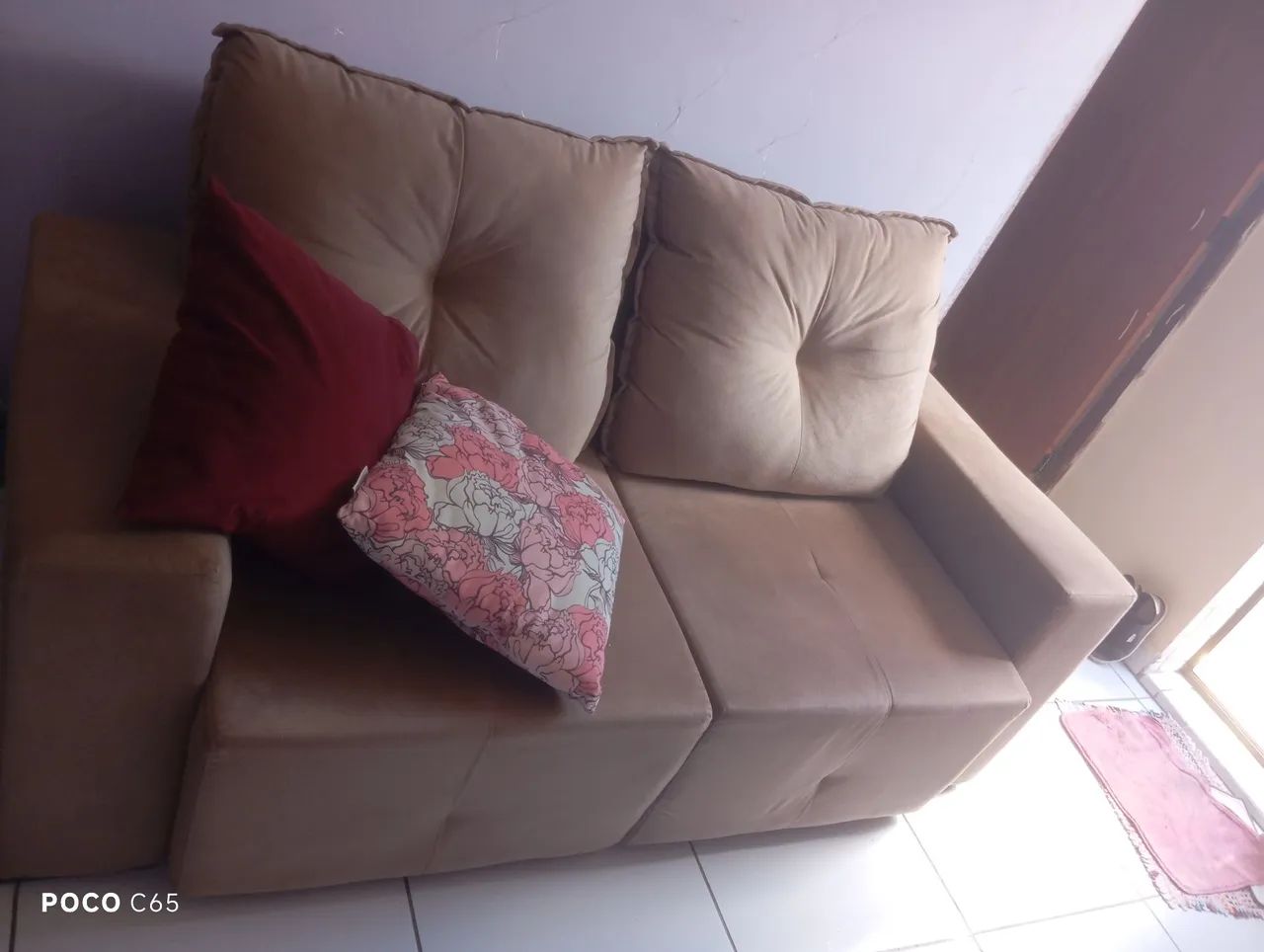 Sofá reclinável 