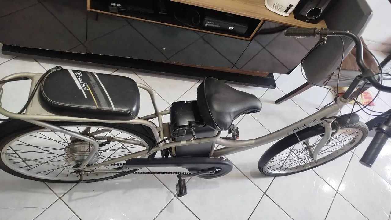 Bicicleta elétrica e-club 48V aro 26 - Foto 4