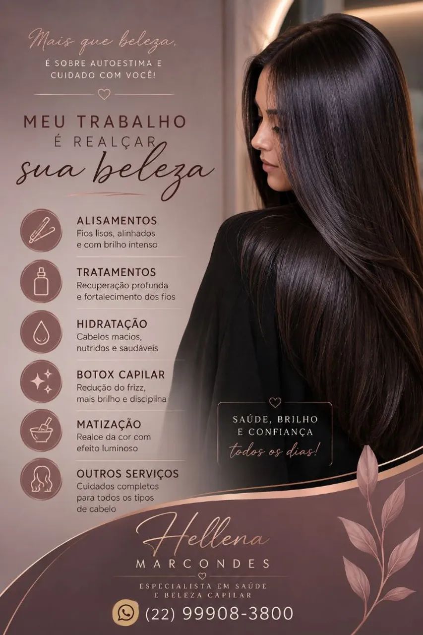 Especialista em alisamentos e tratamentos  capilares. - Foto 3