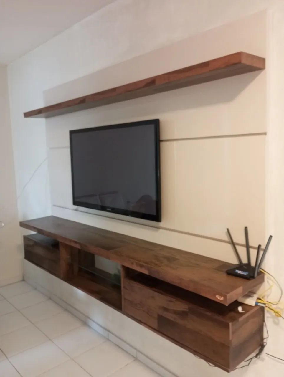 Rack com Painel para TV Medindo 2.20 Largura 1.60 Altura  - Foto 4