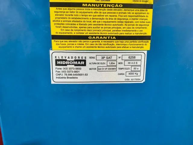 Elevacar Elevador Hidromar 4ton. Pouquíssimo uso, zerado. Caminhonete e automóvel - Foto 2
