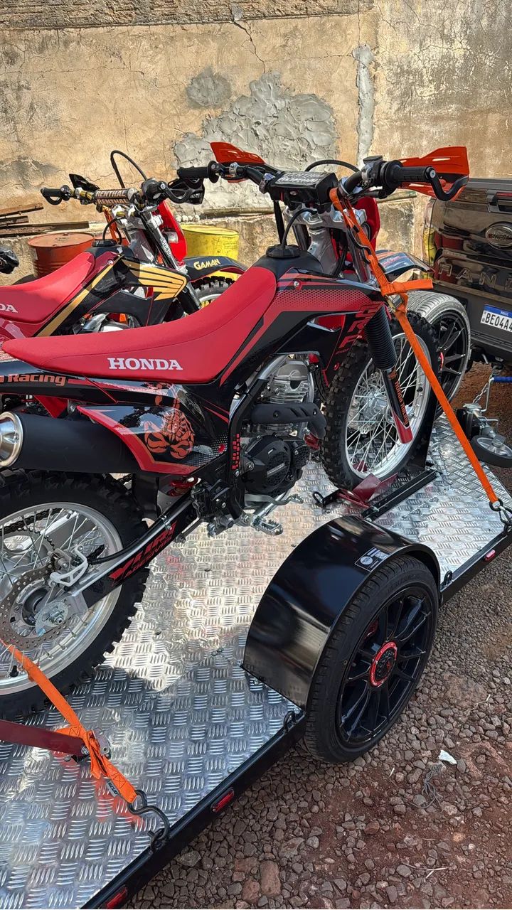  HONDA CRF 250F 2025 ? PRATICAMENTE 0KM ? - Foto 3