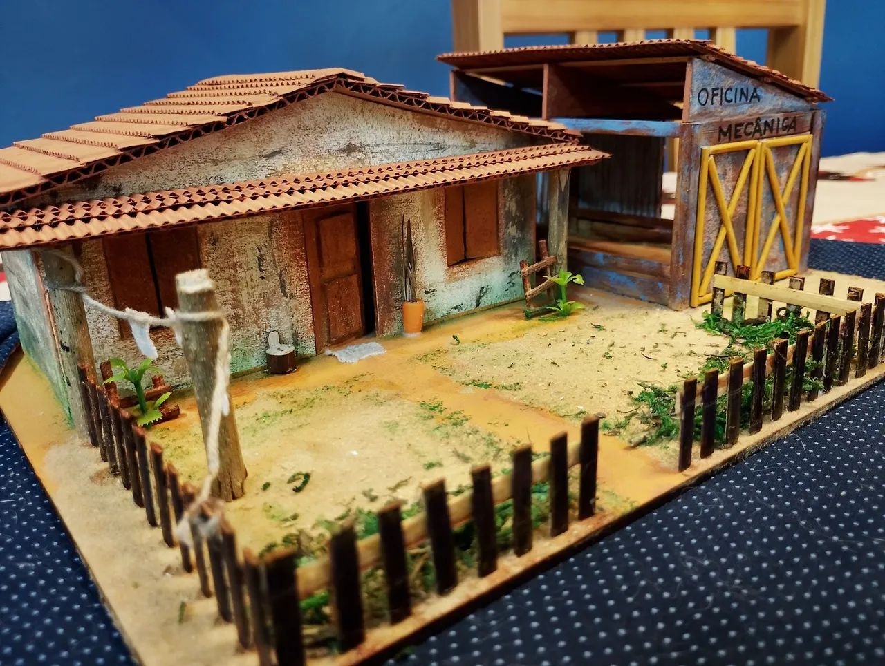 Maquete/Diorama - Casa/Oficina 1/43 - Foto 2