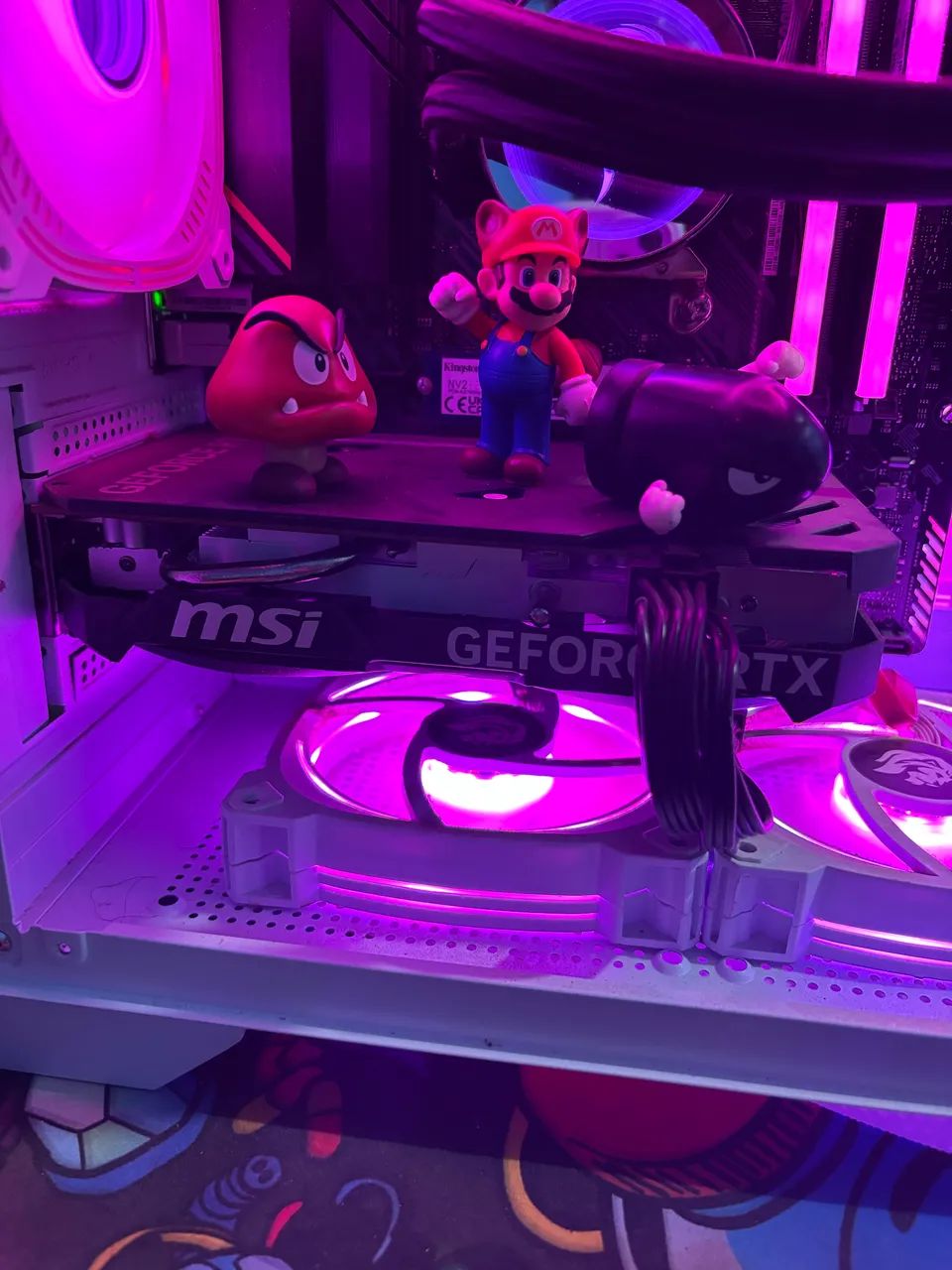 Rtx 4060 8GB ideal ral para jogos , streaming E Edição  - Foto 3