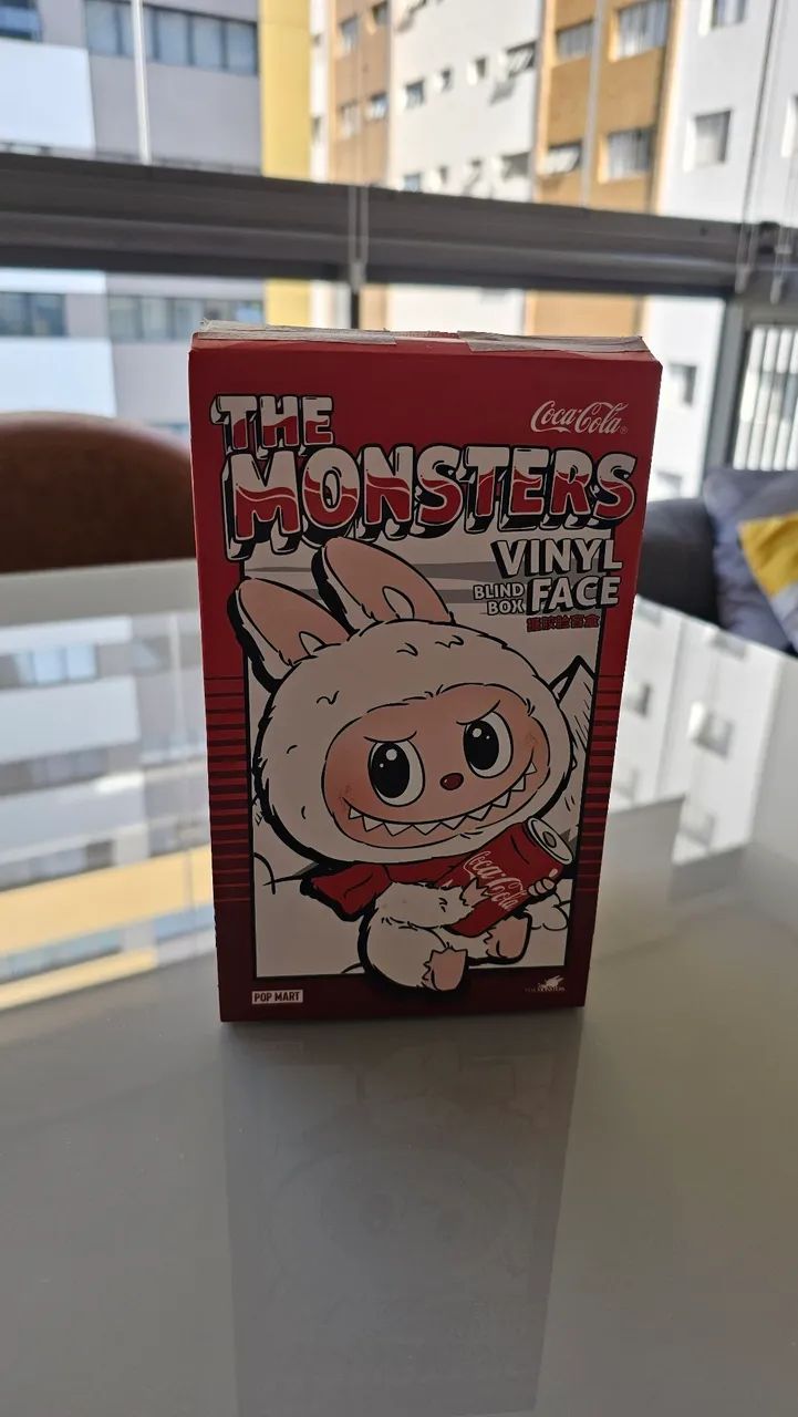 Original Labubu The Monsters Coca Cola PopMart - Brinquedos e