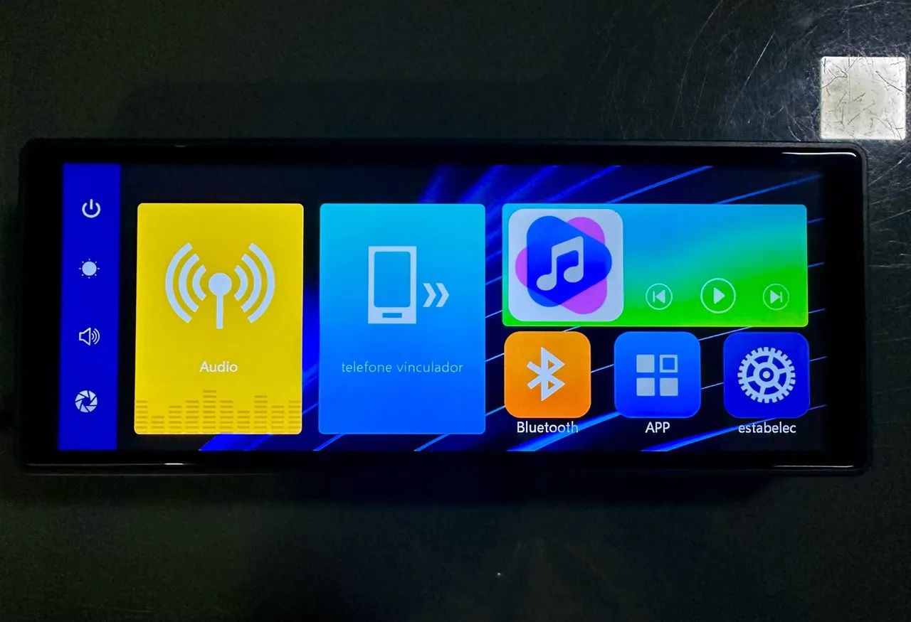 Multimídia Portátil 10.2 Polegada Android Auto Apple Carplay - Foto 2