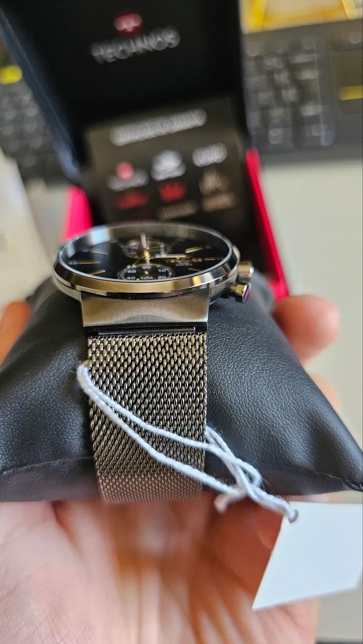 Relógio Technos Slim Safira - Foto 5