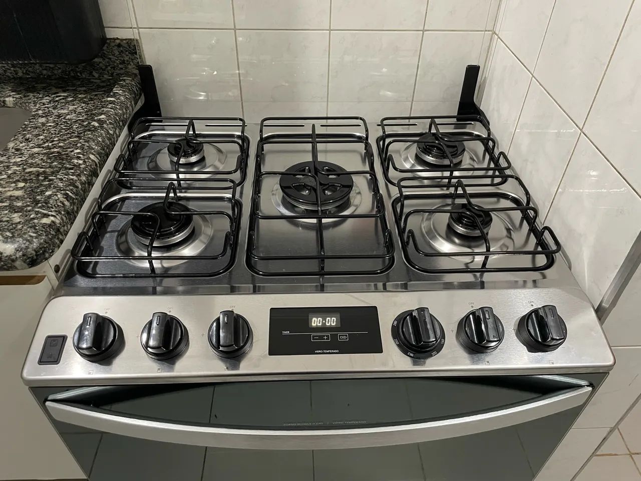 Fogão de 5 bocas da Brastemp  - Foto 3