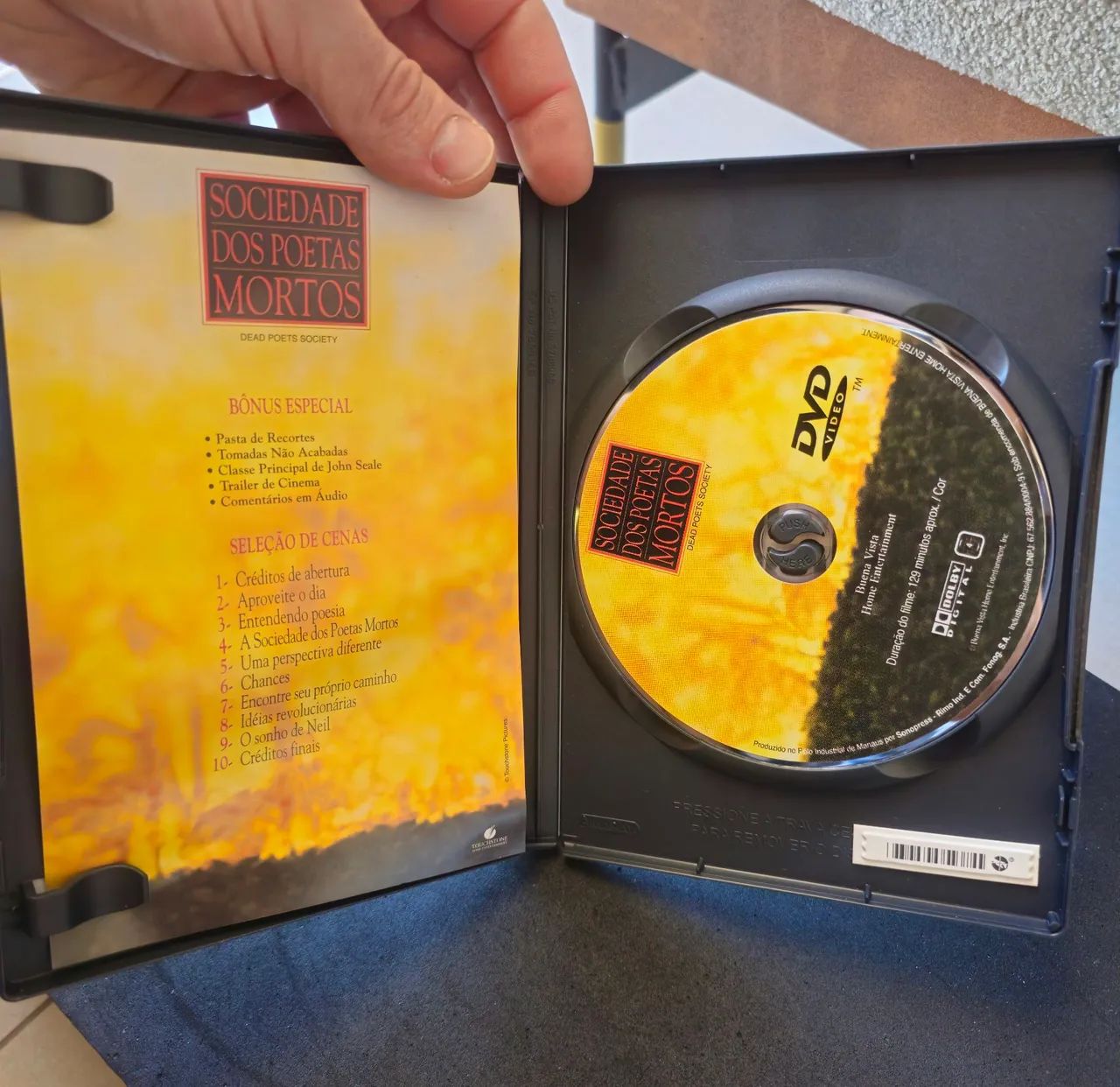 DVD Sociedade dos poetas mortos - Foto 3