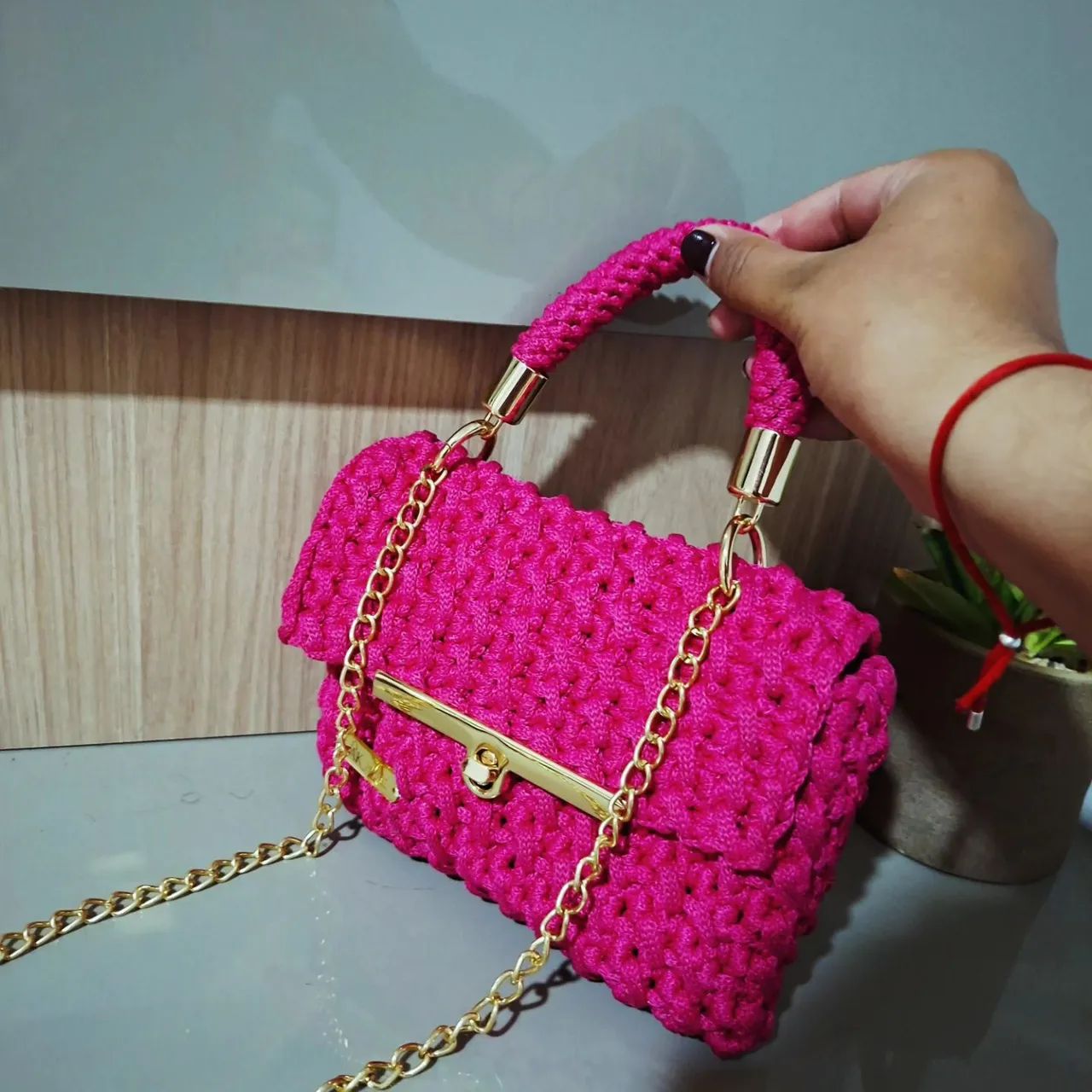 Bolsa de crochê  - Foto 2