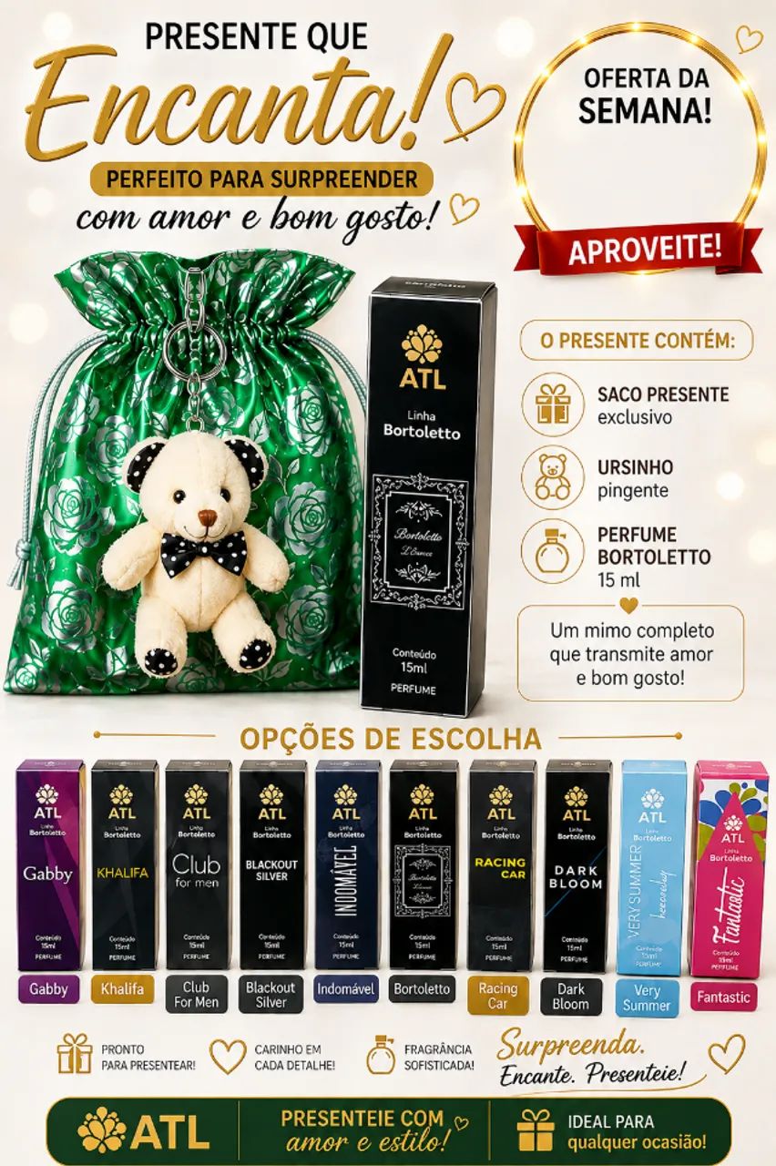 O presente perfeito para surpreender!