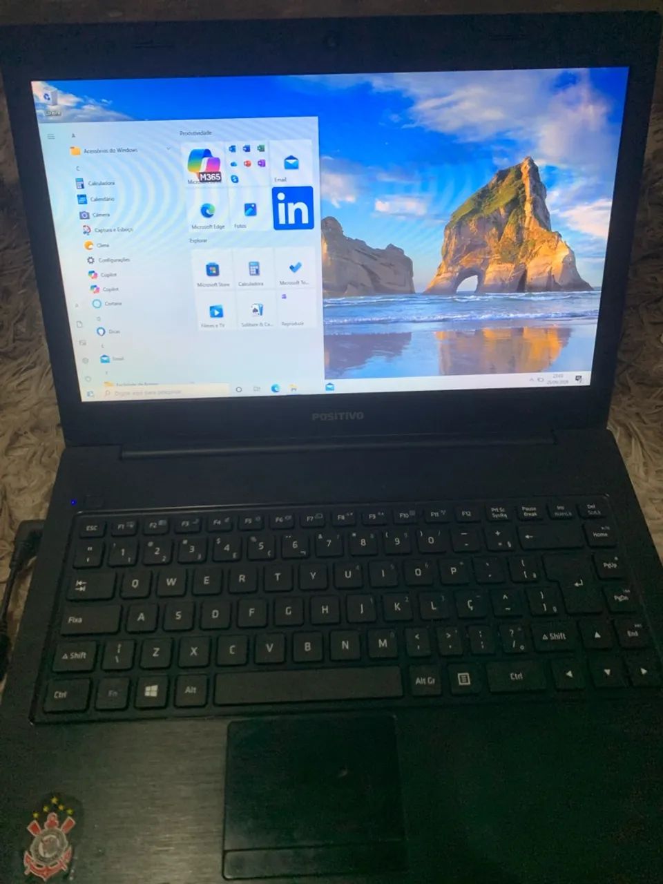 ? Título: Notebook Positivo funcionando - Ideal para estudos e tarefas do dia a dia! - Foto 2
