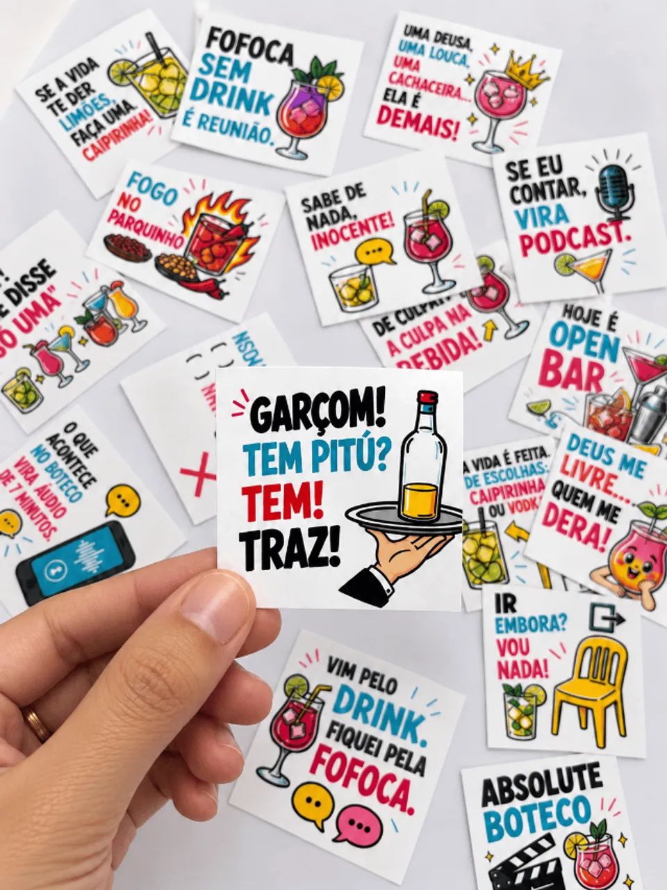 Kit de 100 Tags para Drinks - Foto 5