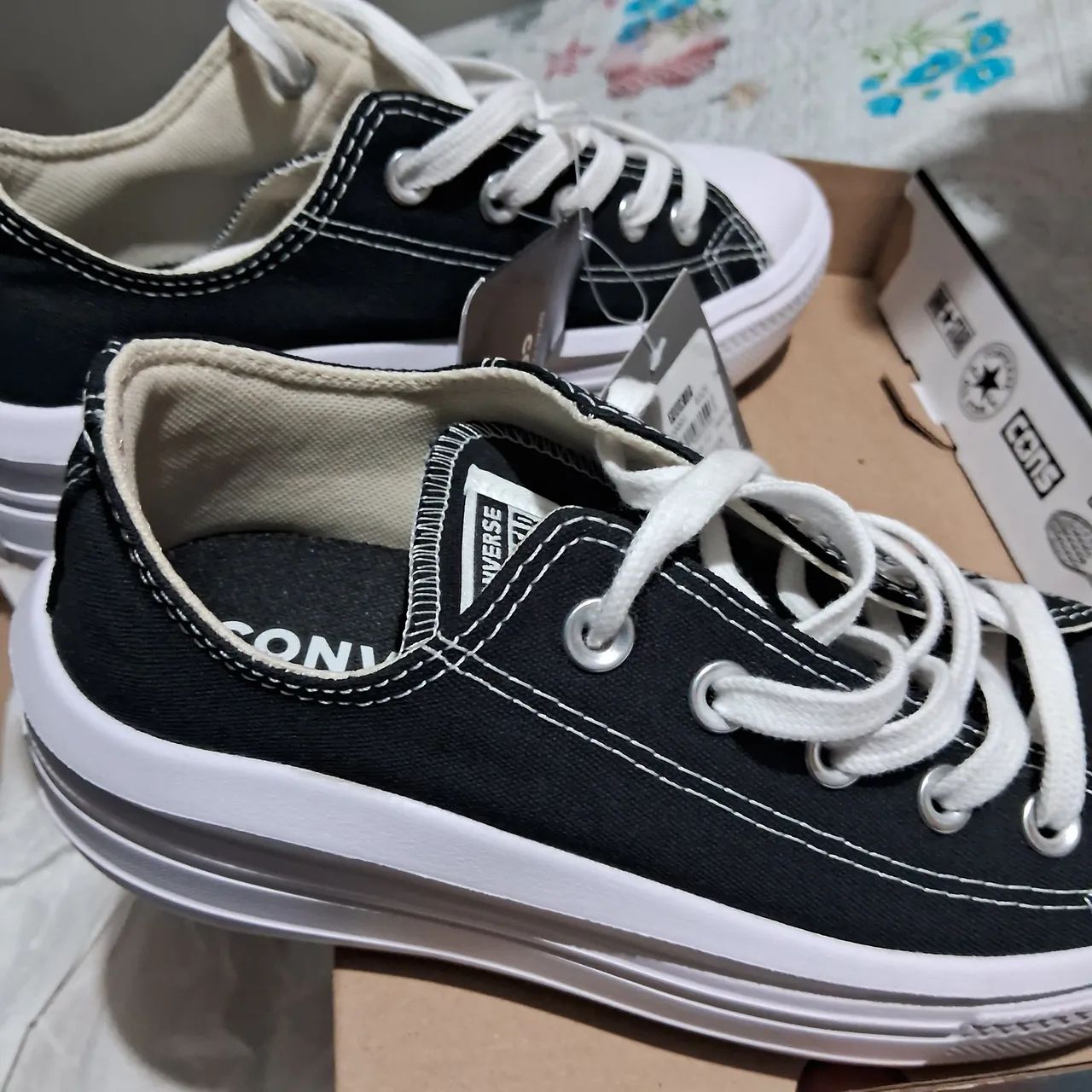 Tênis converse plataforma  - Foto 5