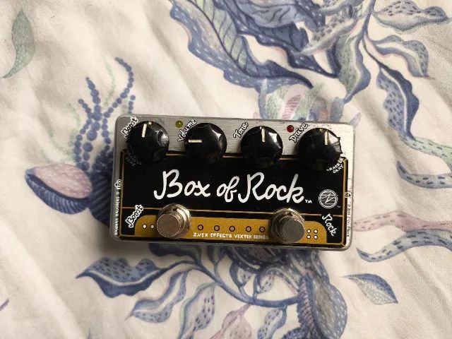 ZVEX BOX OF ROCK - Pedal de Overdrive - Instrumentos musicais
