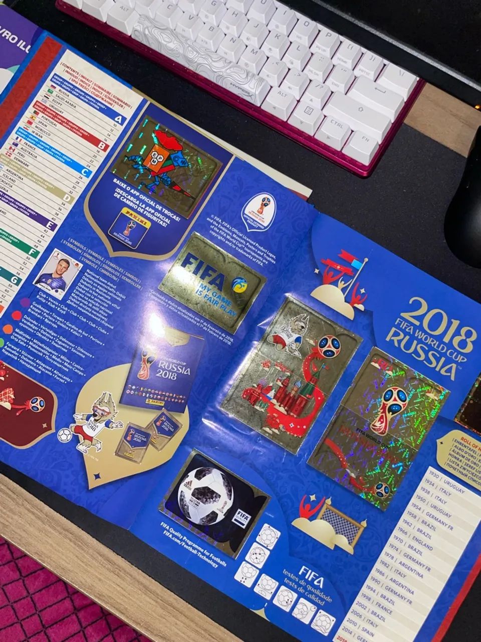 álbum copa do mundo 2018, 2022 e 2026 - Foto 2