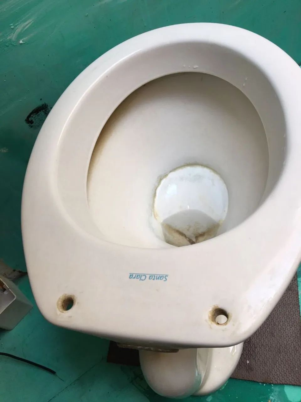 Vaso sanitário santa clara, branco! Não e pra Caixa acoplada!Aceito proposta  - Foto 5