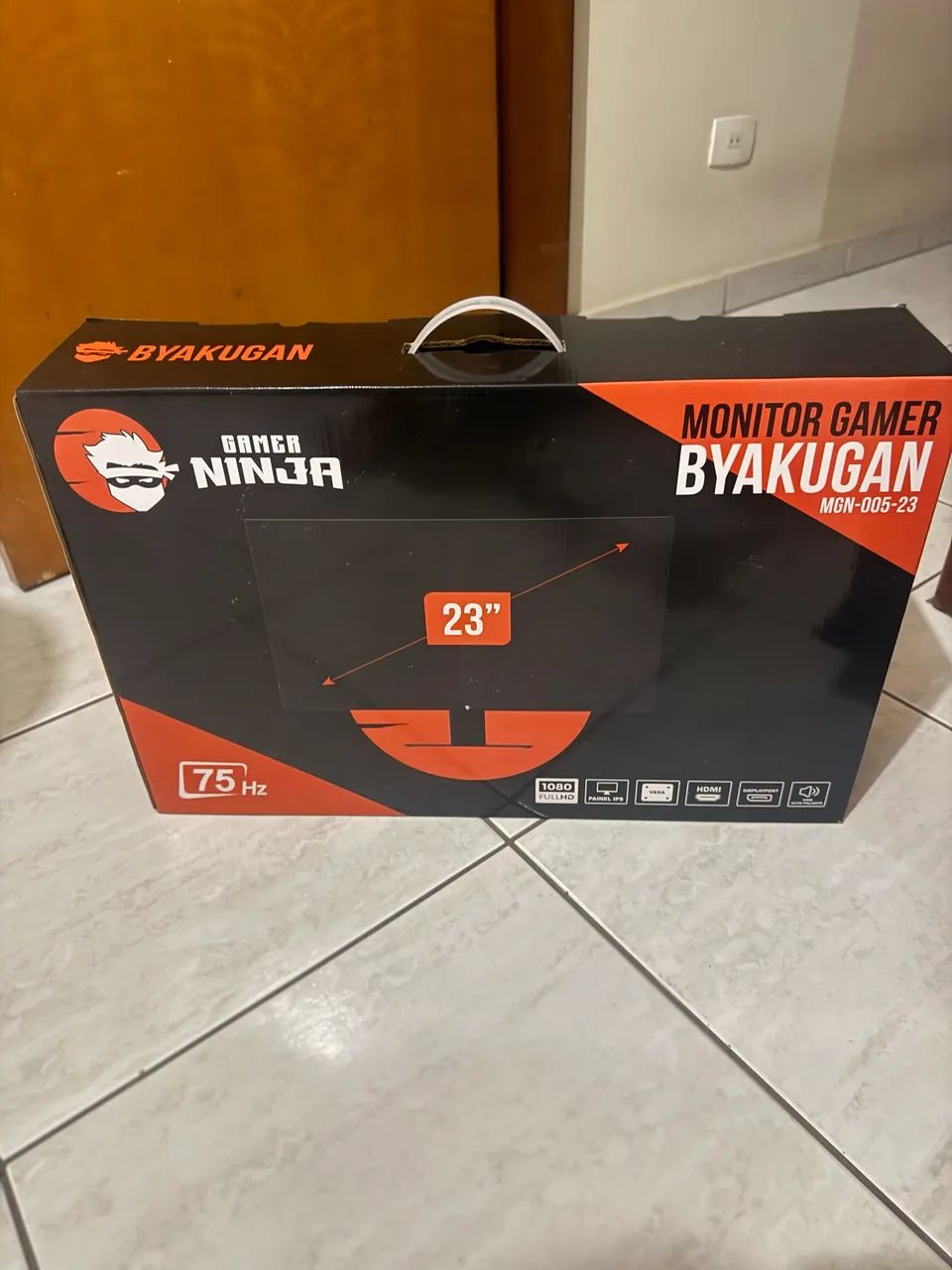 Monitor Gamer Full Hd 23? IPS  75Hz - Tenho a Caixa  - Foto 2