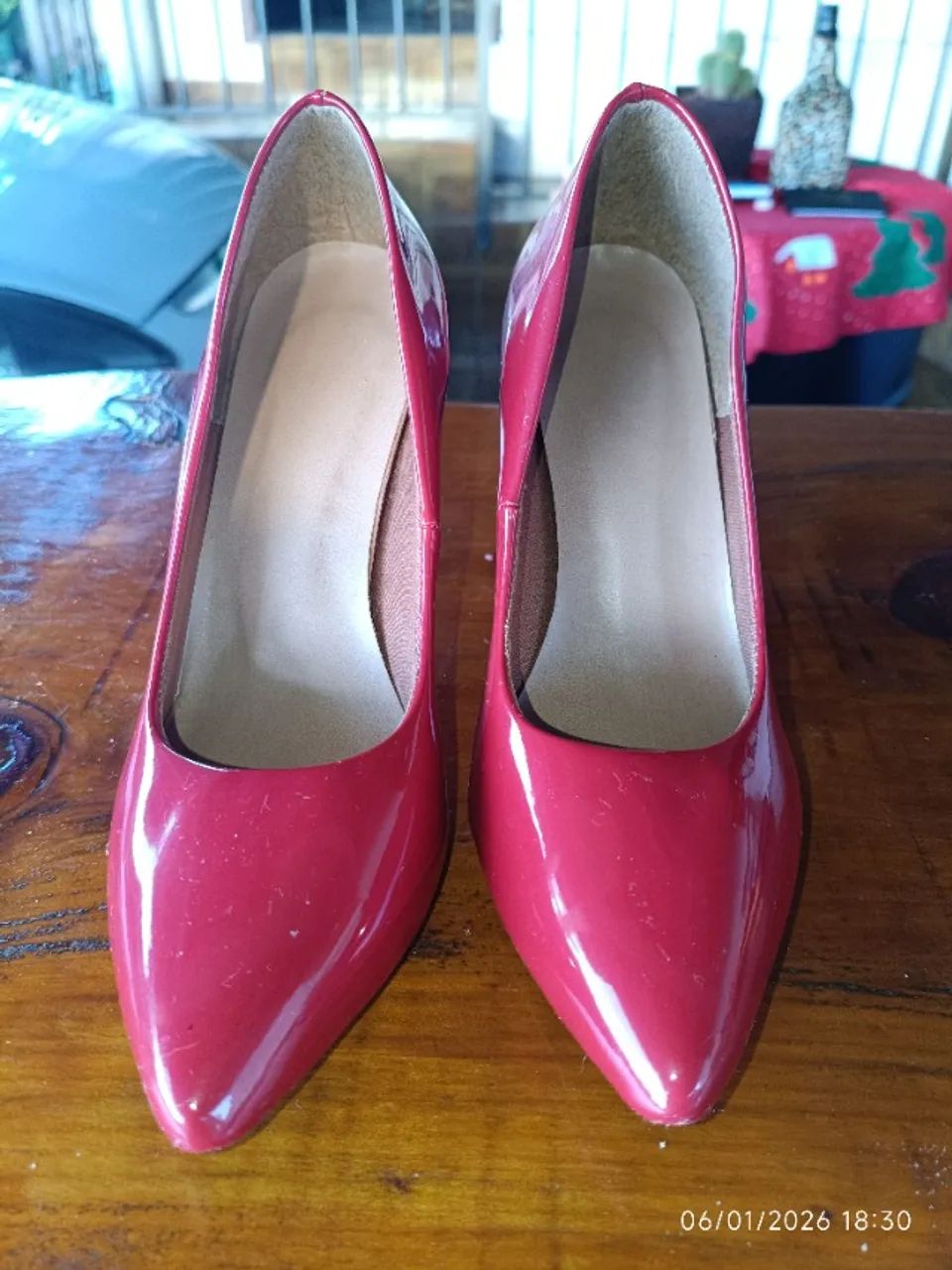 Scarpin Vermelho  - Foto 3