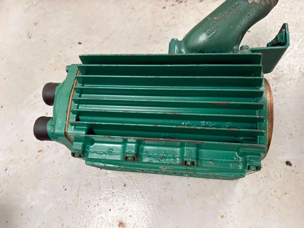 Aftercooler Volvo Penta D6 D4 Completo 21781663 - Foto 5