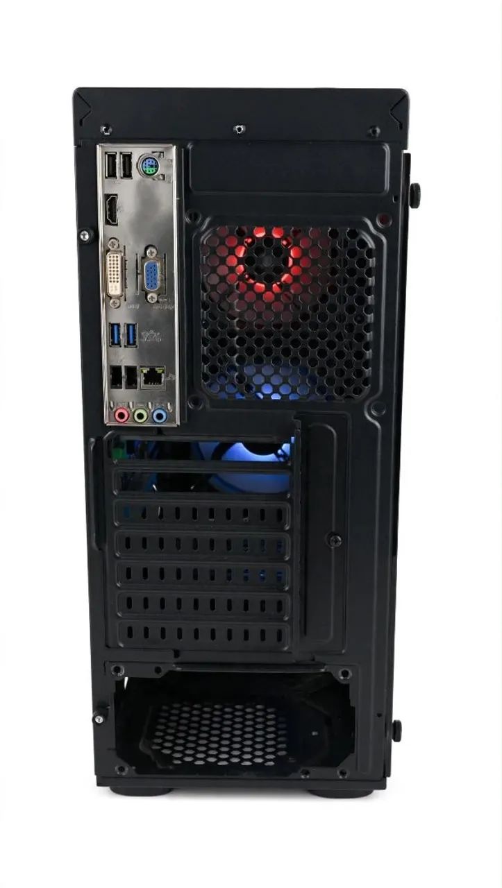 Gabinete pichau Mid tower preto vidro temperado  - Foto 4