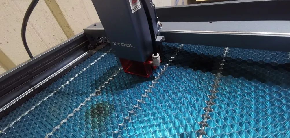  Gravadora E Cortadora Laser XTool D1 Pro 20W - Estado De Nova - Foto 3