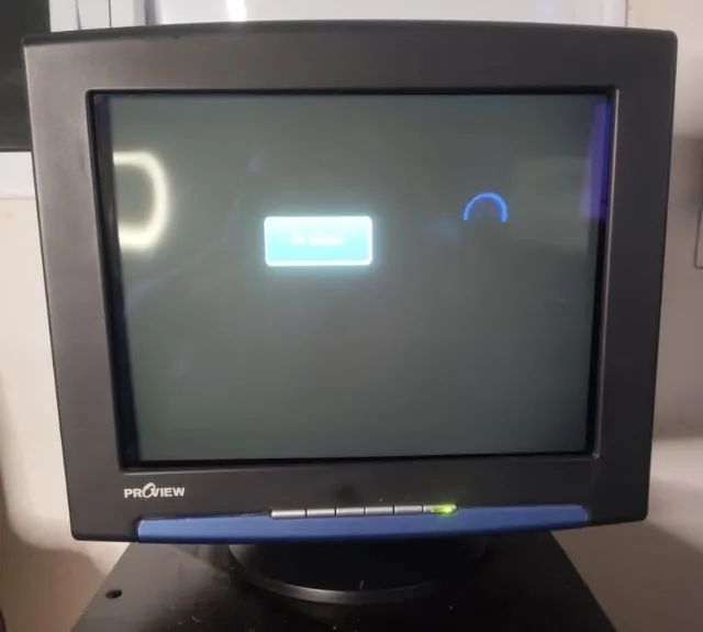 Monitor Proview RF-777K (CRT) Tubo de 17 polegadas - Foto 2