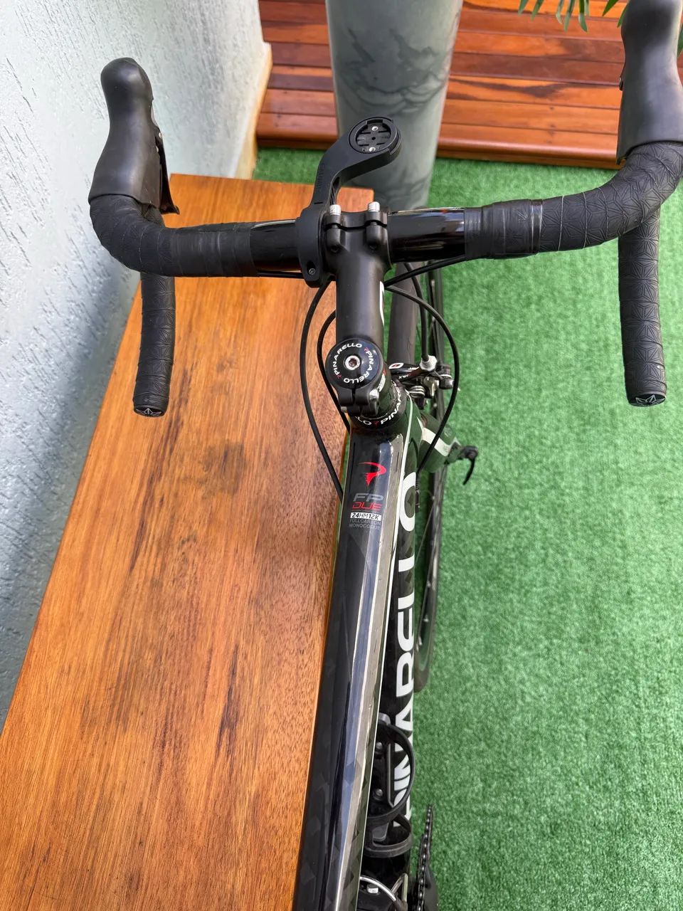 Bike speed Pinarello full carbon tamanho M 105 11v super leve e nova leia - Foto 2