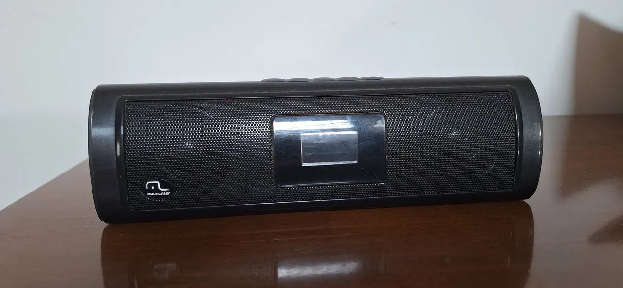 Mini caixa de som/rádio Multilaser SP122
