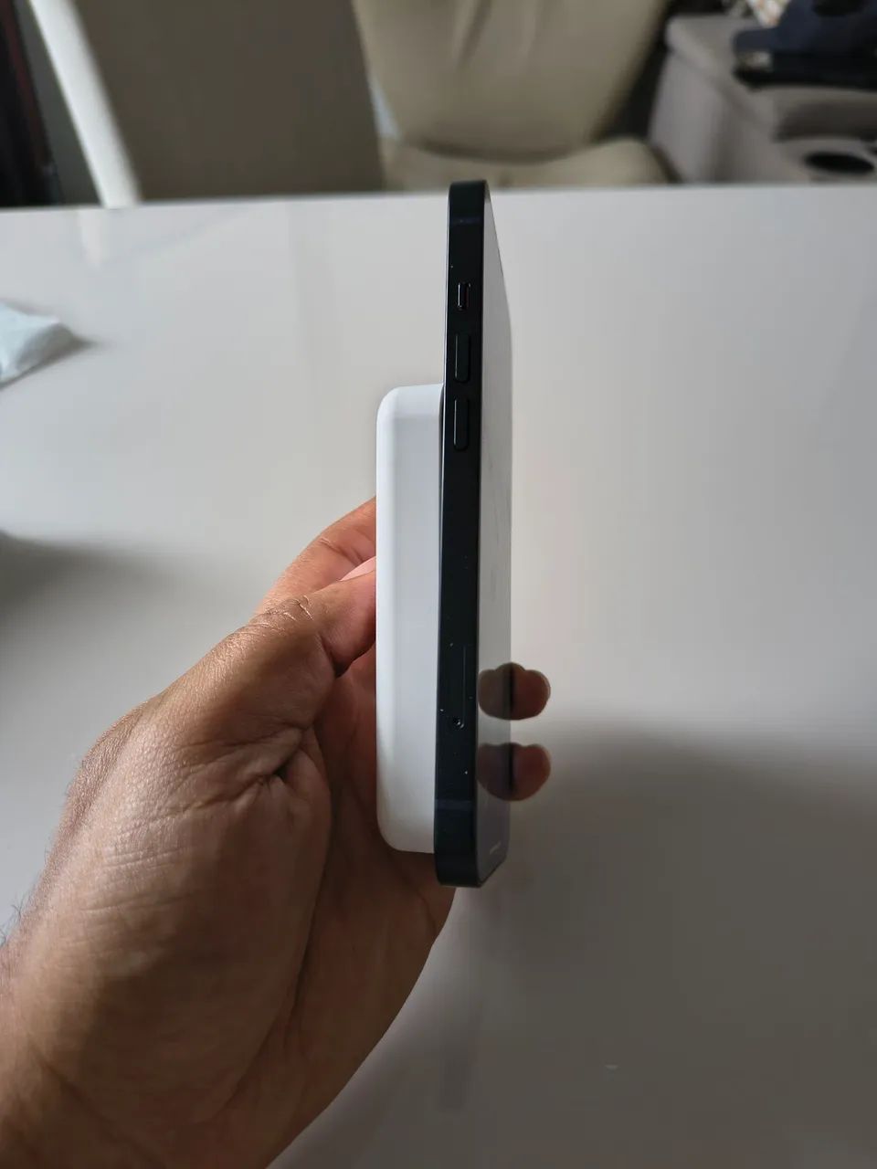 Carregador indução iPhone 10000mAh - Foto 3