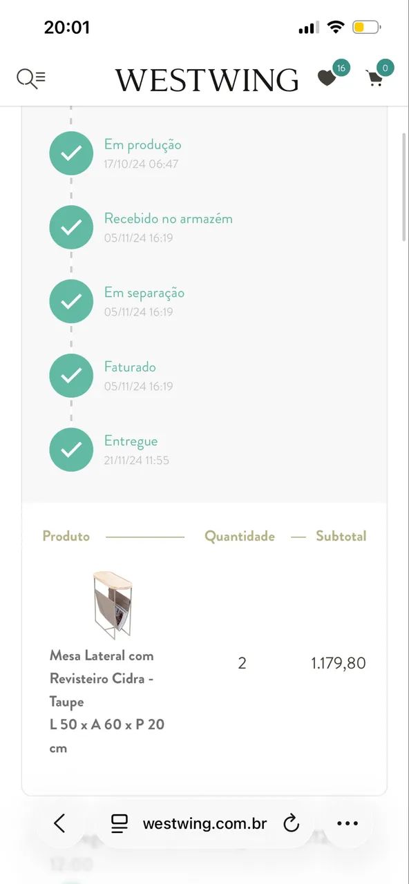 Mesa de apoio - Foto 3