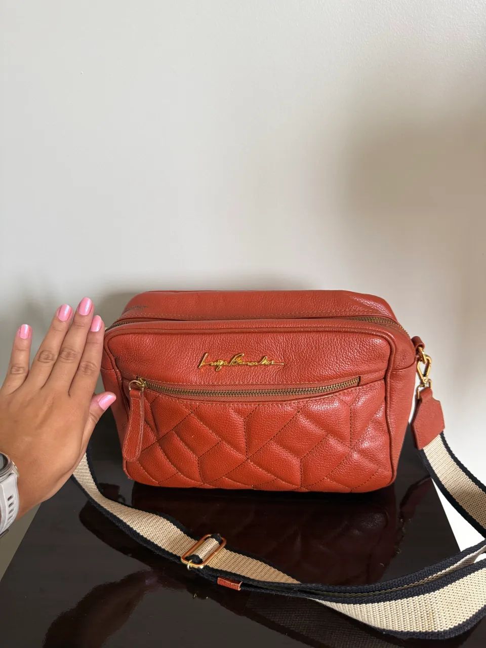Bolsa Luiza Barcelos marrom - Foto 2