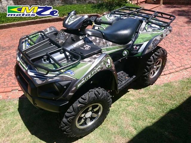 Kawasaki Brute Force 750 2012 Prata com 300 horas - Foto 9