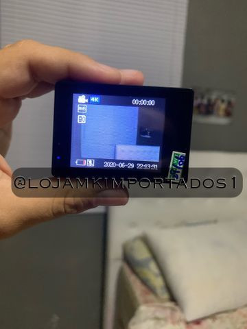 Câmera Go pro 4k Wi-Fi com suporte para capacete - Foto 4