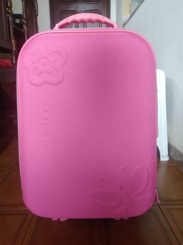 Mala da Pucca Infantil Rosa