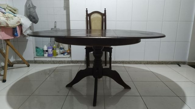 Mesa em madeira maciça - Foto 3