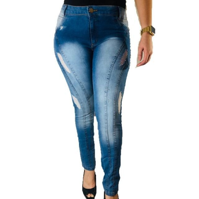 Kit 8 Calças Jeans Femininas - Para revenda - Foto 6
