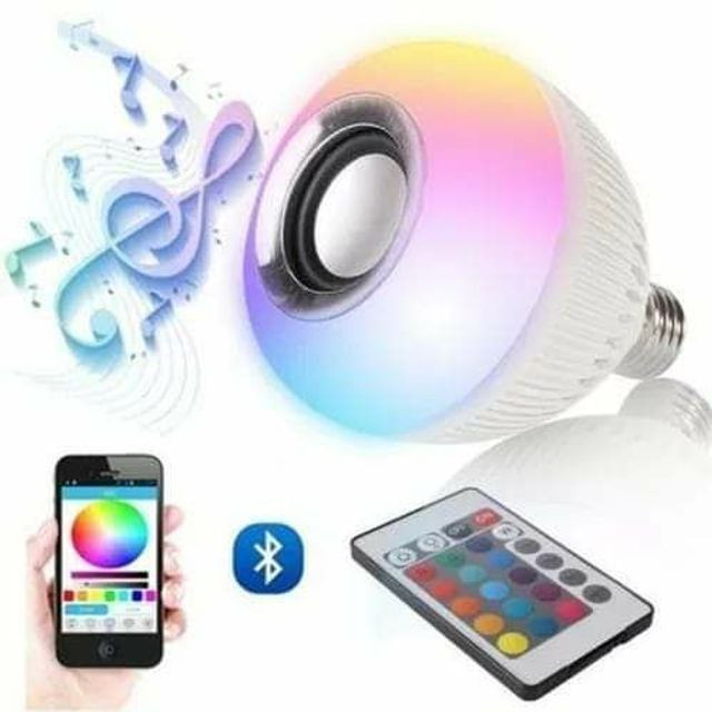 Lâmpada musical bluetooth