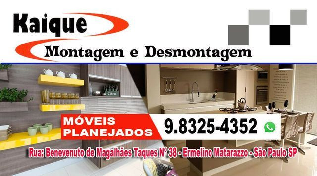 Montamos móveis em toda são Paulo