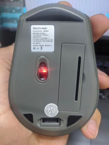Mouse sem Fio Wireless Multilaser MO257 na Caixa + Garantia 3 anos - Usado por 5 dias. - Foto 3