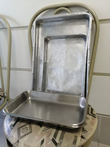 Assadeiras em aço inox(10 peças) veja descrição - Foto 5